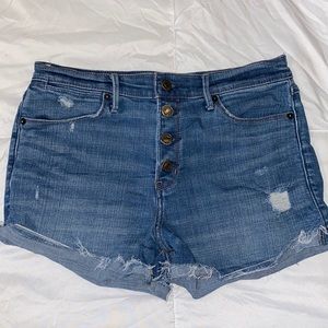 Abercrombie & Fitch High Waisted Shorts